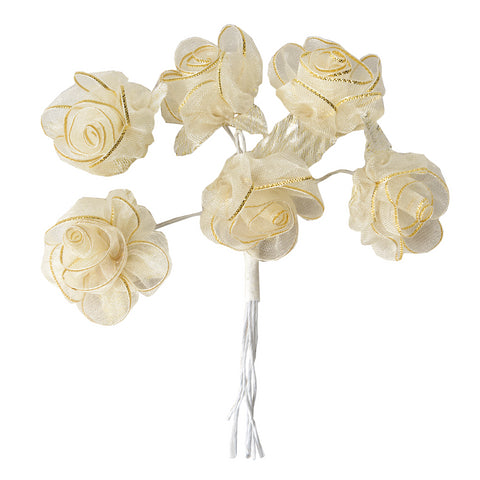 SPOSA FIORE SINGOLO ORO CM 4