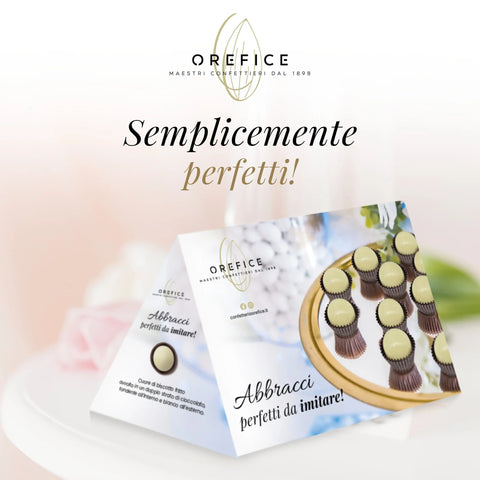 Confetti Orefice Abbracci Panna 500gr