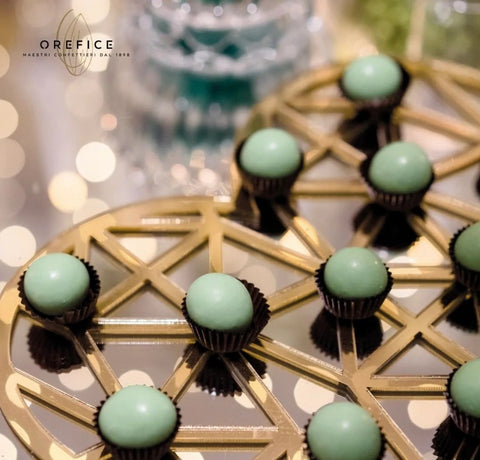 Confetti Orefice Abbracci Verde 500gr