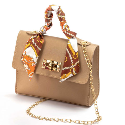 Bomboniera Borsetta Moderna Scatola Portaconfetti con Foulard