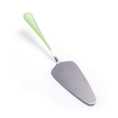 Paletta Per Dolci In Acciaio Con Manico Colorato Verde