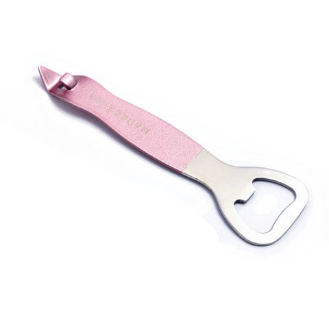 Apribottiglie originale in metallo rosa