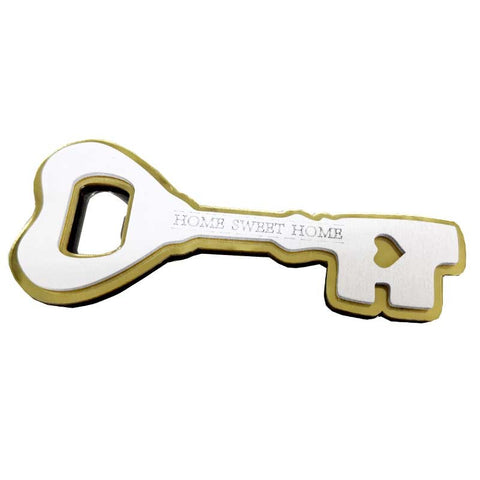 Apribottiglia Bomboniere in Legno e Plexiglass a Forma di Chiave