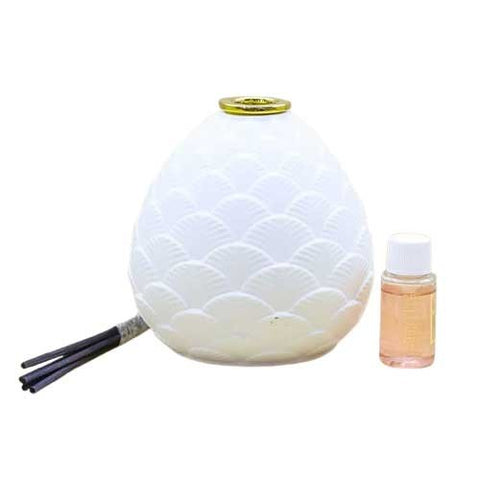 Pigna Diffusore Essenze In Porcellana Bianca Prezzo Online