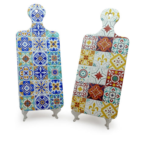 taglieri decorati fai da te fantasia maiolica idee bomboniere