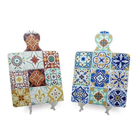 taglieri per formaggi decoro maiolica idee bomboniere utili e