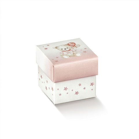 Portaconfetti per confettata orsetto rosa Acquista su