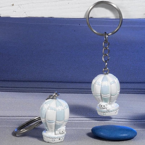 24 pezzi portachiavi mongolfiera celeste