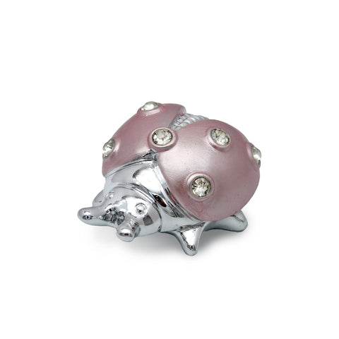 12 pezzi miry coccinella rosa