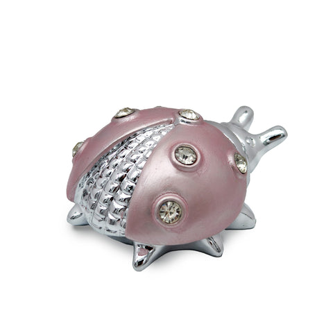 12 pezzi miry coccinella rosa