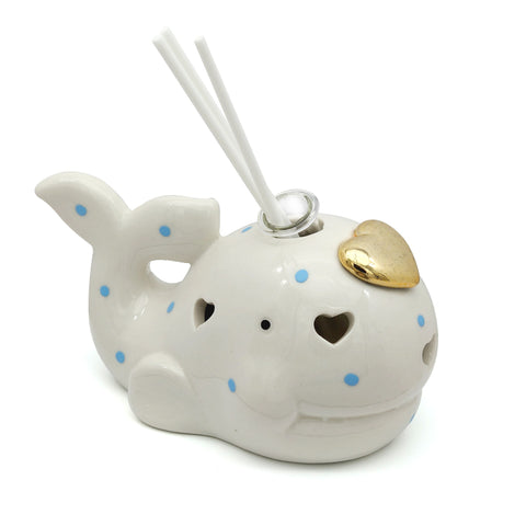 PROFUMATORI BOMBONIERE BALENA CON LUCE LED