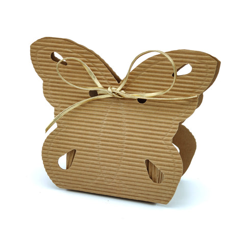 10 pezzi scatola portaconfetti farfalla
