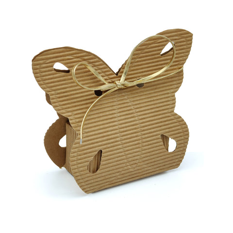 10 pezzi scatola portaconfetti farfalla