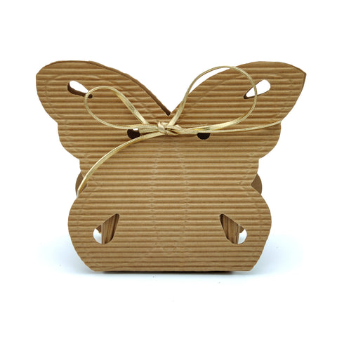 10 pezzi scatola portaconfetti farfalla