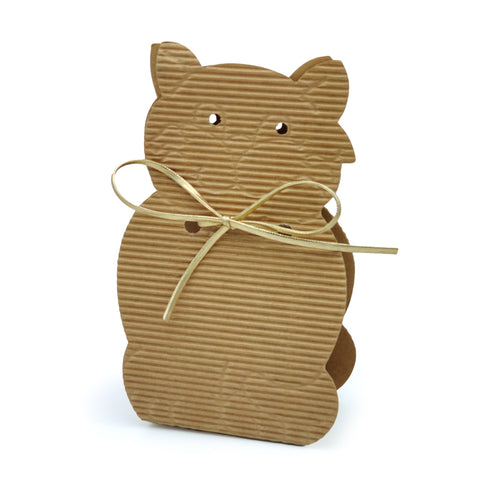 10 pezzi scatola portaconfetti gatto