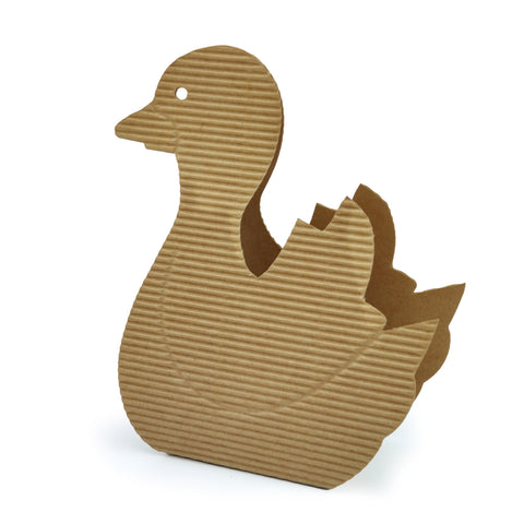 10 pezzi scatola portaconfetti paperella