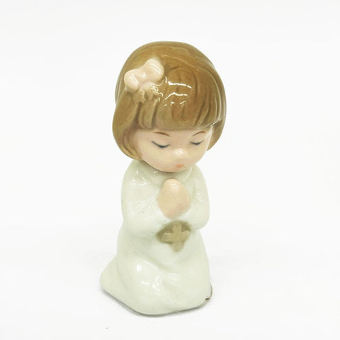 STATUINA BAMBINA BOMBONIERE PRIMA COMUNIONE