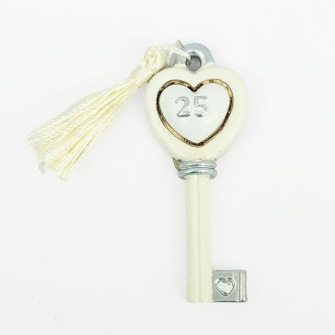 12 pezzi chiave nr25 con calamita e nappina