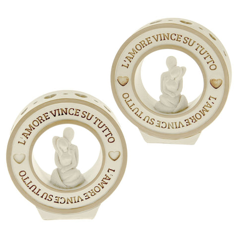 sposini innamorati con luce led bomboniere economiche matrimonio