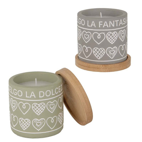 Bomboniere Originali Candele con Messaggi d'Amore