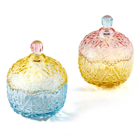 Scatole Vetro Diamantato Colorate Idee Creative per Eventi