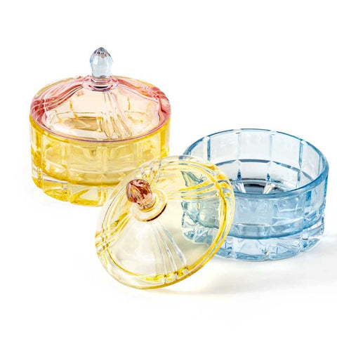 Scatola Portaconfetti Vetro Colorato Confettata Bomboniera