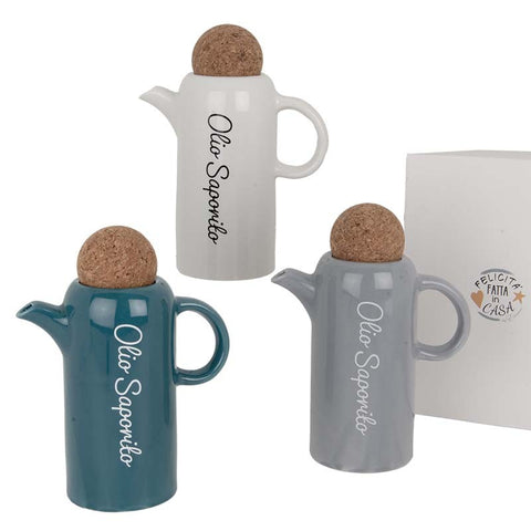 Oliera Elegante in Porcellana: Un Tocco di Classe per le Tue