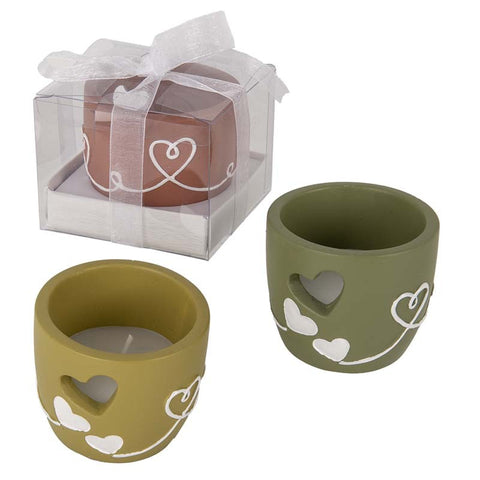 Portacandele in Terracotta: Design e Amore