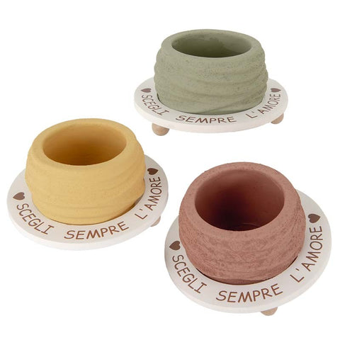 Idee Regalo: Vaso Portapianta in Bamboo e Terracotta