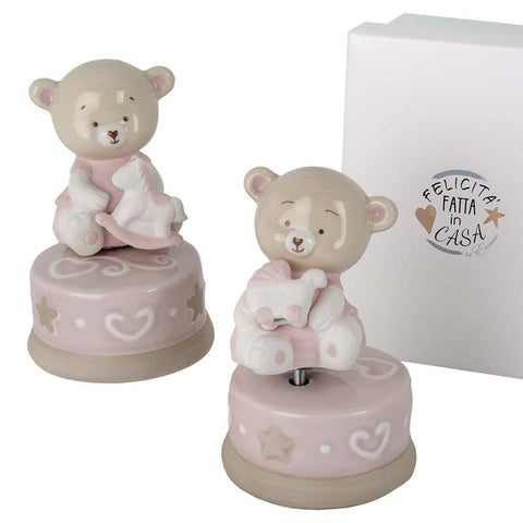 Carillon con Orsetto: Il Regalo Perfetto per Battesimo