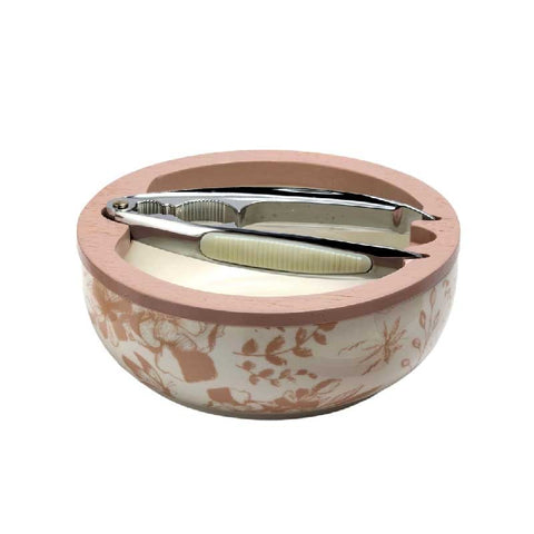 Ciotola Schiaccianoci Linea Flora Bomboniere Matrimonio