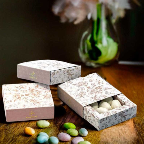 Scatolina Box Confetti Linea Flora Rosa - 25 pezzi Acquista su