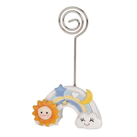 Celebra la Nascita con Memoclip Arcobaleno e Sole