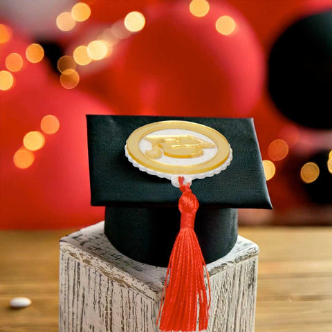 Tocco Portaconfetti Scatolina per la Laurea