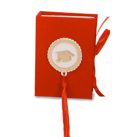 Scatolina Portaconfetti Libro per Laurea