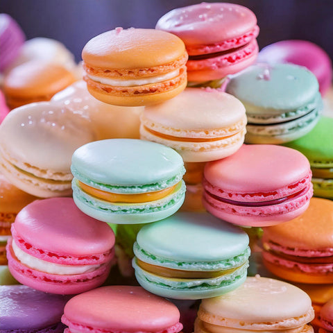 Macaron Lampone 6 pz Papa Acquista su BomboniereCoiFiocchi