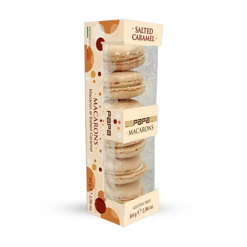 Macaron Caramello Salato 6 pz Papa Acquista su