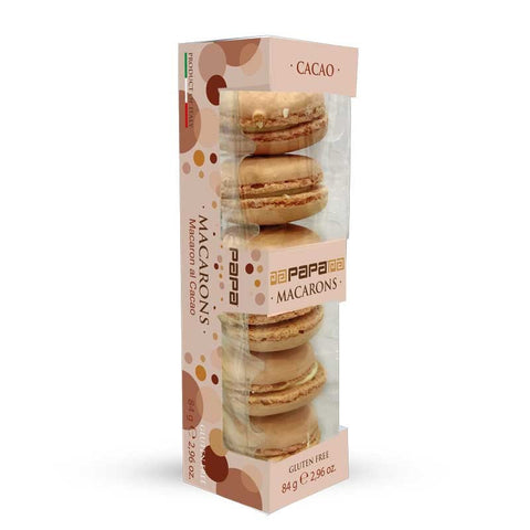 Macaron Cacao 6 pz Papa Acquista su BomboniereCoiFiocchi