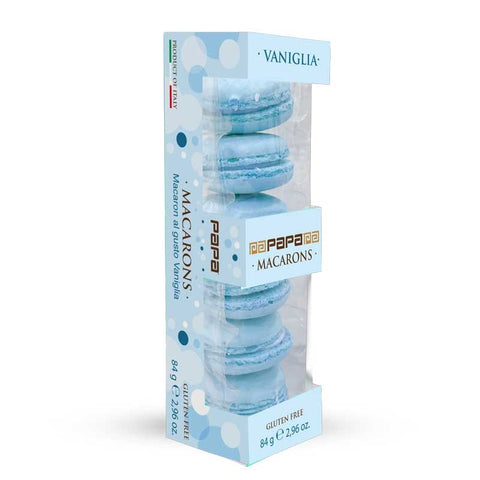 Papa Macaron Vaniglia Celeste 6 pz Acquista su