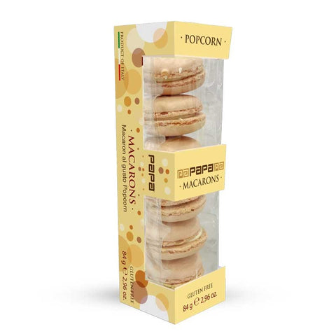 Macaron al PopCorn Papa 6 pz Acquista su BomboniereCoiFiocchi