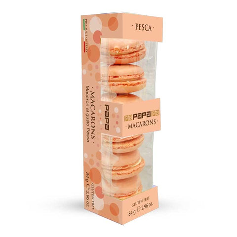 Macaron alla Pesca Papa 6 pz Acquista su BomboniereCoiFiocchi