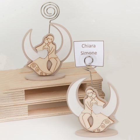 MemoClip Sposi sulla Luna Regalo Unico per Matrimoni