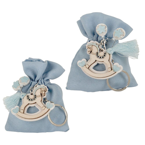 Sacchettini Speciali: Cavallo a Dondolo per Battesimo