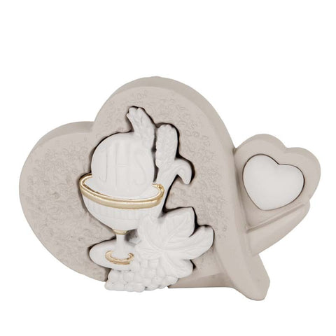 Icone Sacre a Forma di Cuore Comunione Bimbi
