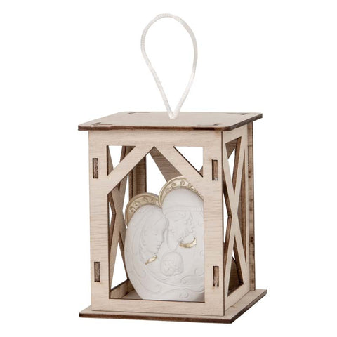 Lanterna LED con Sacra Famiglia Bomboniere per Occasioni