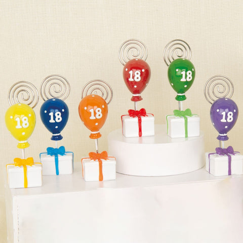 MemoClip 18 Anni Pacco Regalo con Palloncino