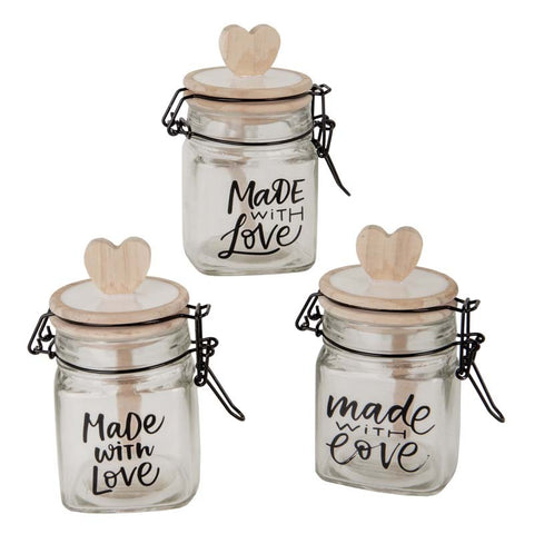 Barattoli Ermetici con Cuore Eleganza e Funzionalità