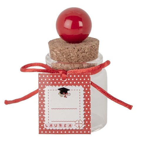 Decorazioni Perfette: Barattolo con Pallina Rossa