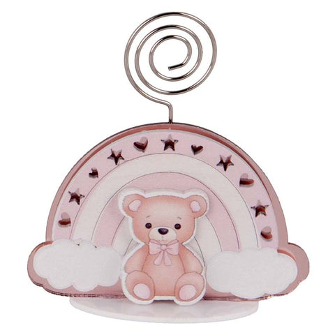 Memoclip Orsetto Rosa: Un Tocco Magico per Confettate