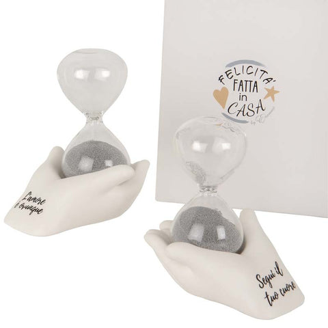 Due Modelli di Clessidre: Sabbia Argento da collezione